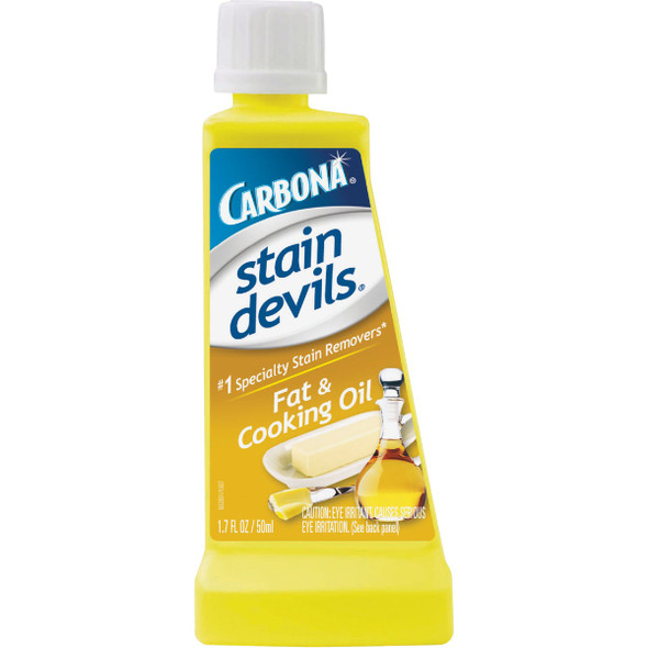 Carbona Stain Devils 1.7 Oz. Formula 5 Fat & Cooking Oil Stain Remover 401/24 Carbona Stain Devils 1.7 Oz. Formula 5 Fat & Cooking Oil Stain Remover 401/24