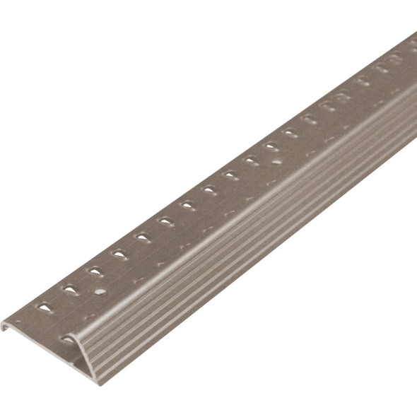M-D Building Products Pewter 1-3/8 In. x 3 Ft. Aluminum Carpet Gripper 43882