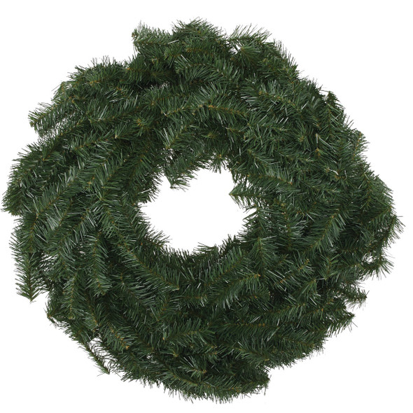 Gerson 24 In. Canadian Pine Artificial Wreath 442000