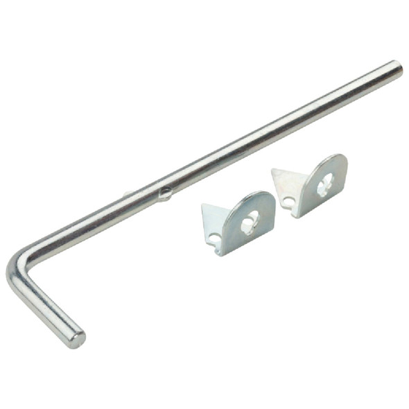 National Hardware 12 In. L. x 1/2 In. Dia. Zinc Plated Steel Cane Bolt N152-058