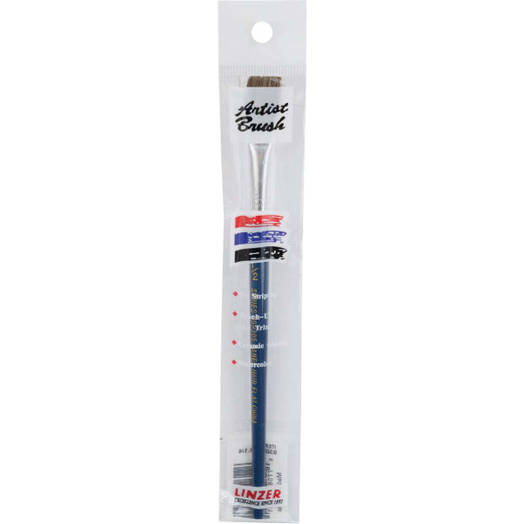 Linzer 1/2 In. Camel Hair Flat Water Color Artist Brush 9305 0050