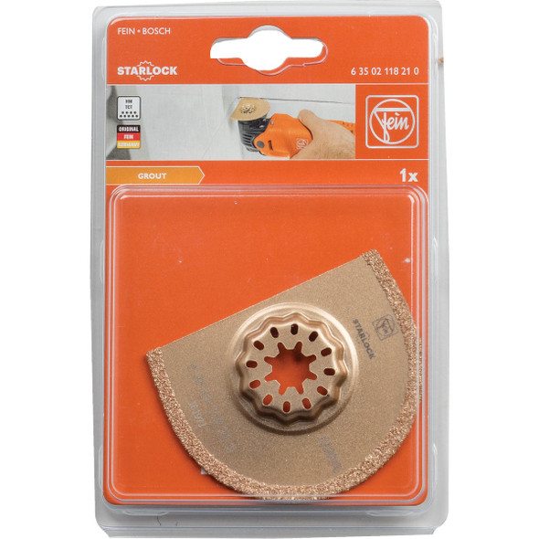 Fein Starlock 2-1-2 In. Carbide Grout Oscillating Blade 63502118210 319597