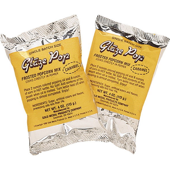 Gold Medal Caramel Glaze Pop (48-Pack) 2534