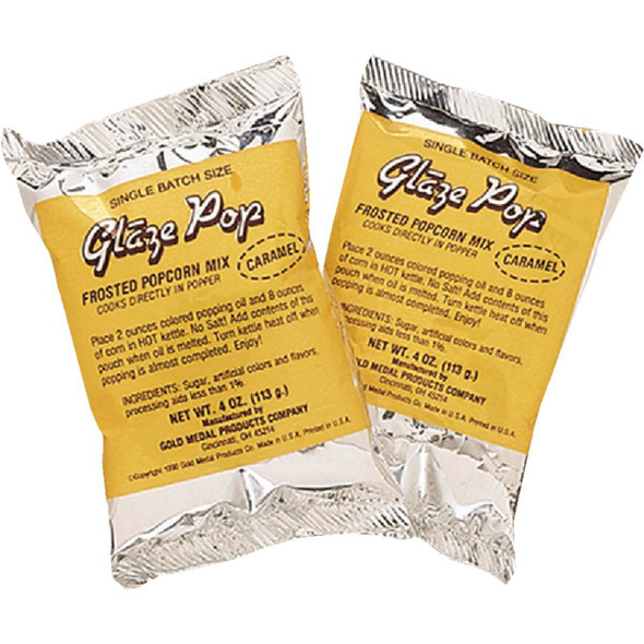 Gold Medal Caramel Glaze Pop (48-Pack) 2534