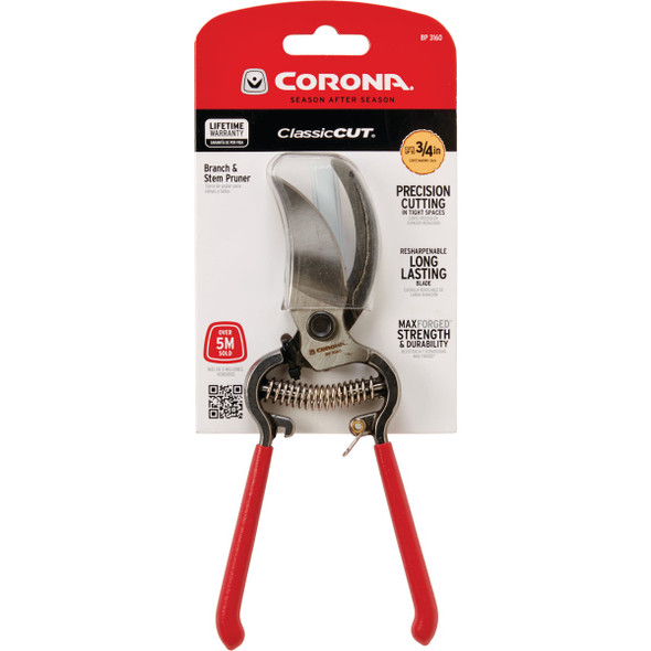 Corona Classic Cut 8.25 In. Bypass Pruner BP3160 735485