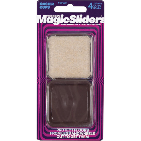 Magic Sliders 1-3-4 In. Inner Dimension Square Furniture Glide (4-Pack) 30827 229817