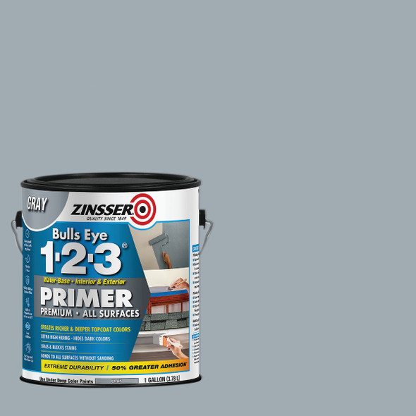 Bulls Eye 1-2-3 1-2-3 Gray Stnblk Primer 285085
