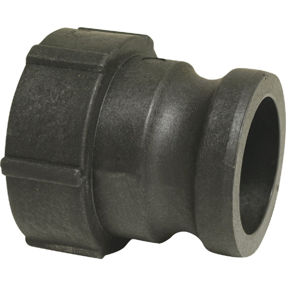 Apache 2 In. Part A Male Cam and Groove Polypropylene Adapter Apache 2 In. Part A Male Cam and Groove Polypropylene Adapter