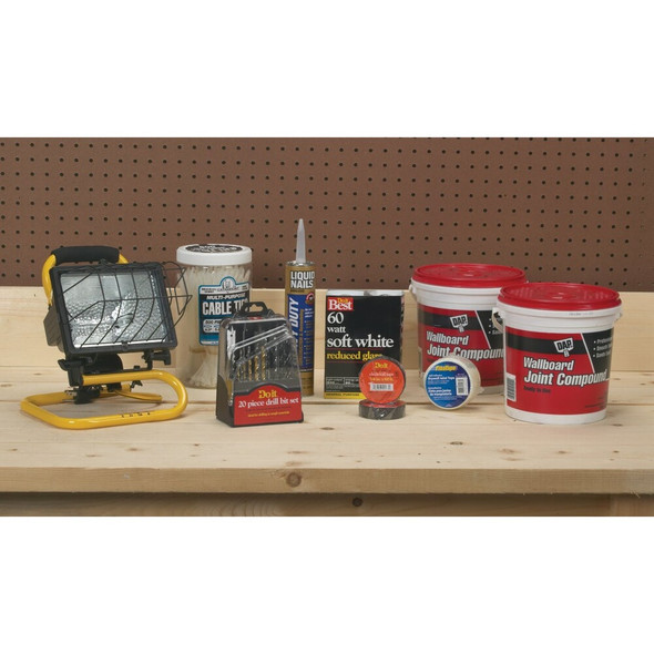 Gardner Bender Self-Locking Nylon Natural Cable Tie Assortment (500-Piece) 50098N 536245