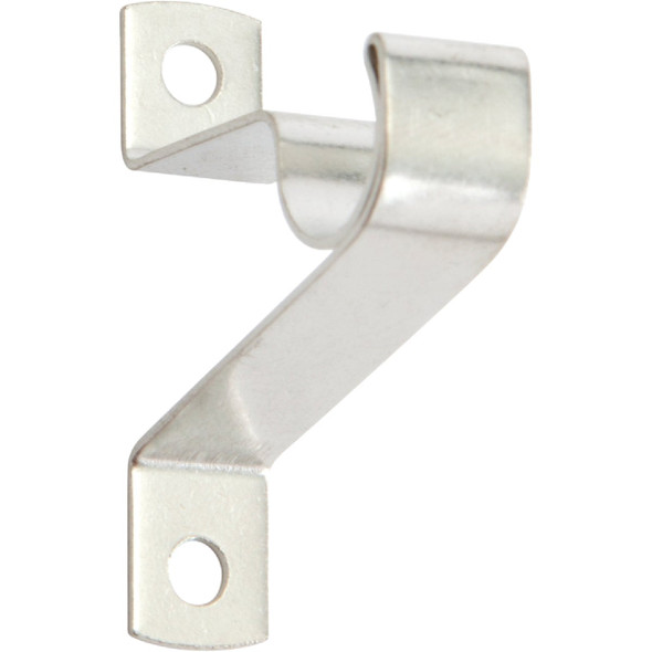 Kenney Silver 7/16 In. Cafe Rod Bracket (2-Pack) KN826/19NP