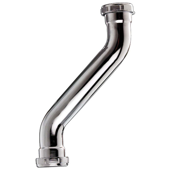 Keeney 1-1/2 In. x 1-1/2 In. Polished Chrome 22GaugeDouble Offset 1038K
