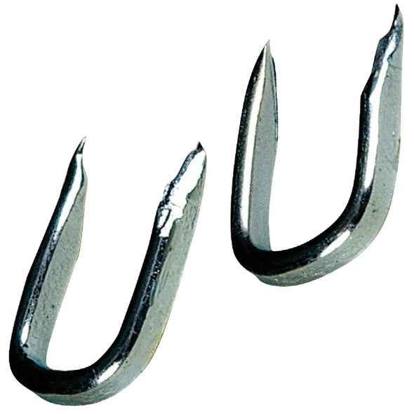 Hillman Anchor Wire 7/16 In. 9 ga Blued Fence Staple (6-Count, 1.5 Oz.) 122655