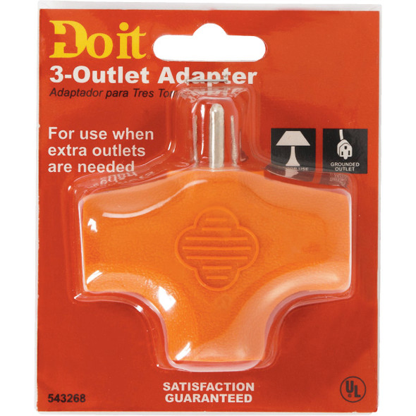 Do it Orange 15A 3-Outlet Tap Do it Orange 15A 3-Outlet Tap