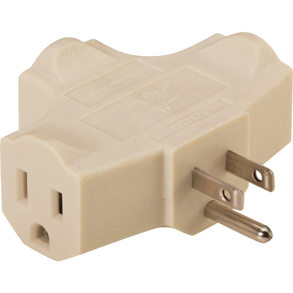 Do it Beige 15A 3-Outlet Tap LA-24-B