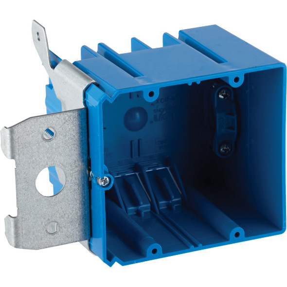 Carlon Adjust-A-Box 2-Gang PVC Molded Wall Box B234ADJC