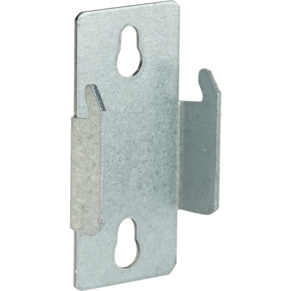 Kenney Double Silver Curtain Rod Bracket (2-Pack) KN852