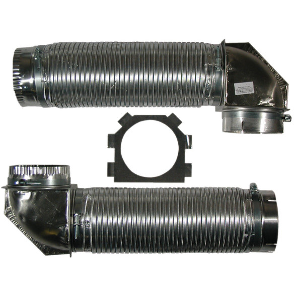 Builders Best Flexible Aluminum Dryer Hose Kit (5-Piece) 110171