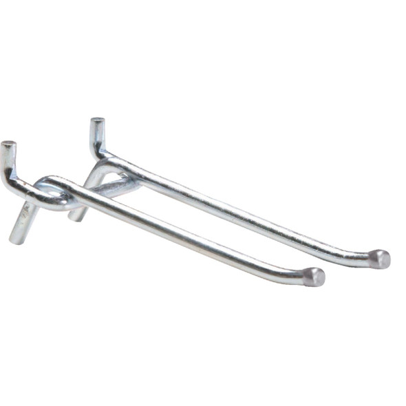 4 In. Double Arm Ball Tip End Straight Pegboard Hook YF-2061 Pack of 50