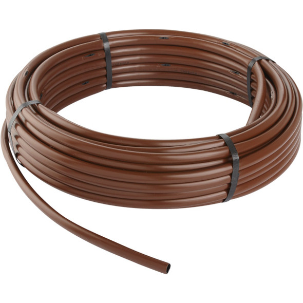 Rain Bird 1/2 In. x 100 Ft. Brown Plastic Emitter Drip Tubing ET63-100S