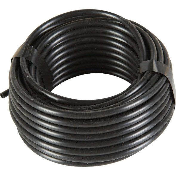 Raindrip 1/4 In. X 50 Ft. Black Poly Primary Drip Tubing 016005P