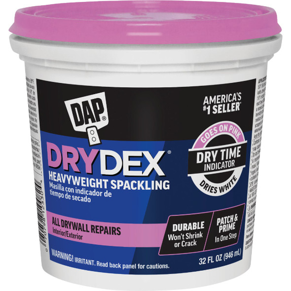 DAP Drydex 32 Oz. General Purpose Acrylic Spackling 7079812330