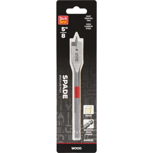 Do it Best 5/8 In. x 6-1/4 In. Spade Bit QJDIB-SB-007