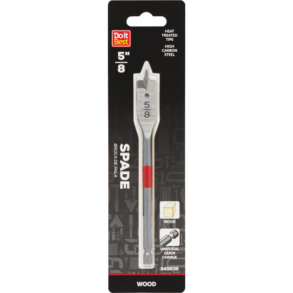 Do it Best 5/8 In. x 6-1/4 In. Spade Bit QJDIB-SB-007