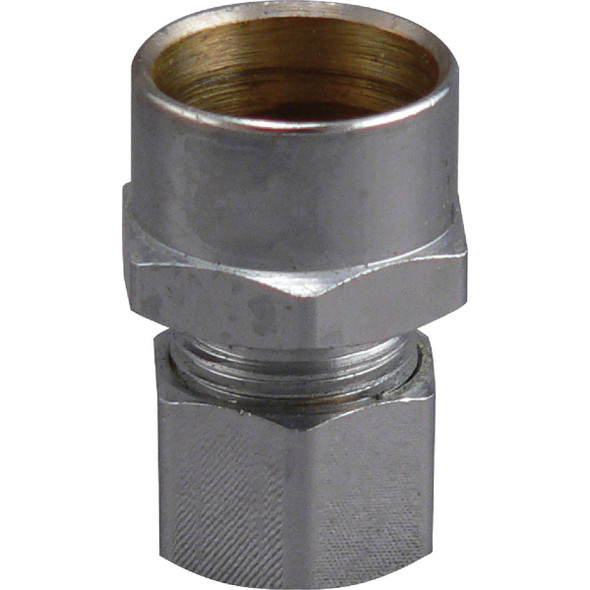 Do it Best 1/2 In. Sweat x 3/8 In. OD Chrome Union DIB79PCLF