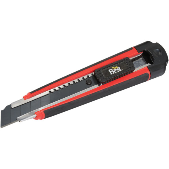 Do it 18mm 8-Point Ultra Sharp Black High Carbon Steel Blade Snap-Off Knife Do it 18mm 8-Point Ultra Sharp Black High Carbon Steel Blade Snap-Off Knife