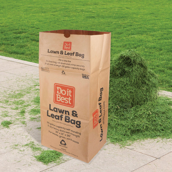 Do It Best 30 Gal. Paper Lawn & Leaf Bag (5-Count) BEST-PLT 706809