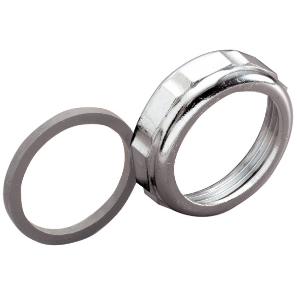 Do it Best 1-1/2 In. x 1-1/2 In. Die-Cast Slip Joint Nut and Washer DIB855-11