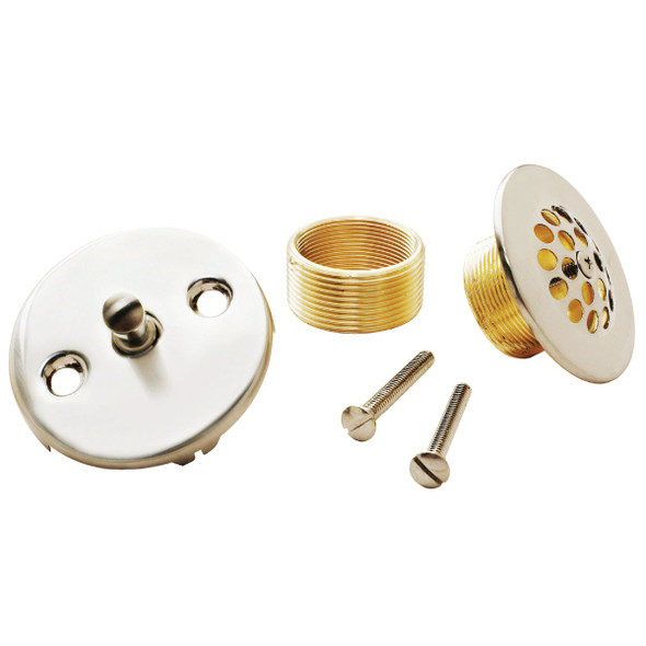 Do it Best Brushed Nickel Trip Lever Bath Drain Trim Kit 826-69DBN Do it Best Brushed Nickel Trip Lever Bath Drain Trim Kit 826-69DBN