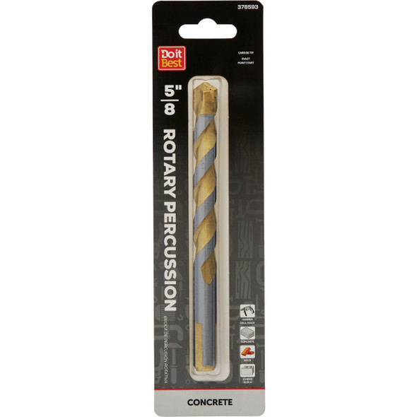 Do it Best 5/8 In. x 6 In. Rotary Percussion Masonry Drill Bit QJDIB-MB-025