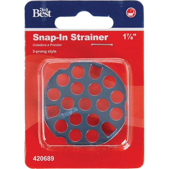 Do it 1-7/8 In. Stainless Steel Tub Drain Strainer Do it 1-7/8 In. Stainless Steel Tub Drain Strainer