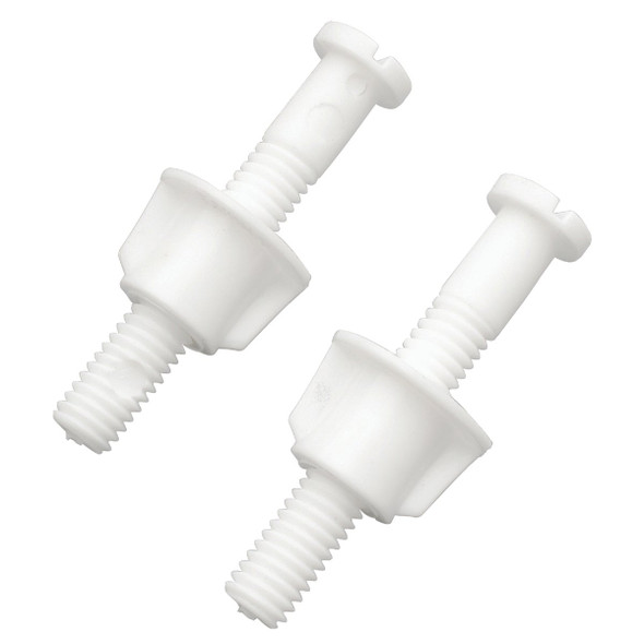 Do it Best 3/8" x 2-1/2" White Plastic Toilet Seat Hinge Bolt DIB835-39
