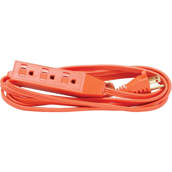 Do it Best 9 Ft. 16-3 Triple Tap Extension Cord OP-PT2163-9-OR 548588