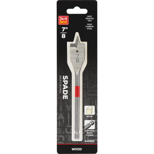 Do it Best 7/8 In. x 6-1/4 In. Spade Bit QJDIB-SB-010