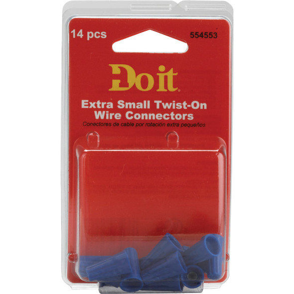 Do it Extra Small Blue 22 AWG to 16 AWG Wire Connector (14-Pack) 554553