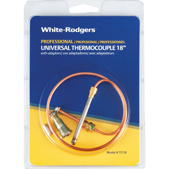 White Rodgers 18 In. Universal Thermocouple TC18