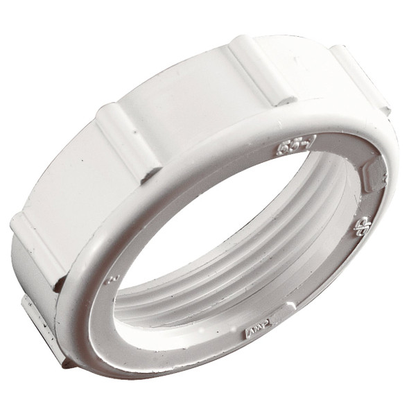 Do it Best 1-1/4 In. x 1-1/4 In. White Polypropylene Slip Joint Nut Do it Best 1-1/4 In. x 1-1/4 In. White Polypropylene Slip Joint Nut