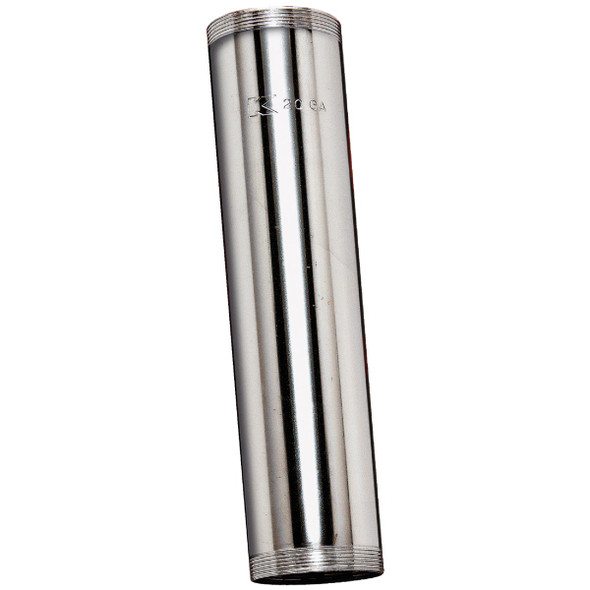 Do it Best 1-1/4 In. x 6 In. Chrome Plated 20 Gauge Threaded Tube DIB10CP