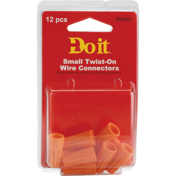 Do it Small Orange 22 AWG to 14 AWG Wire Connector (12-Pack) 554561