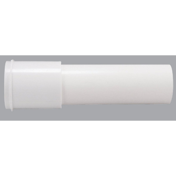 Do it Best 1-1/2 In. x 6 In. White Plastic Extension Tube DIB20910
