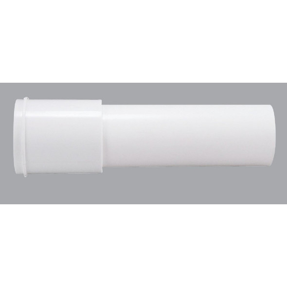 Do it Best 1-1/2 In. x 12 In. White Plastic Extension Tube DIB20911