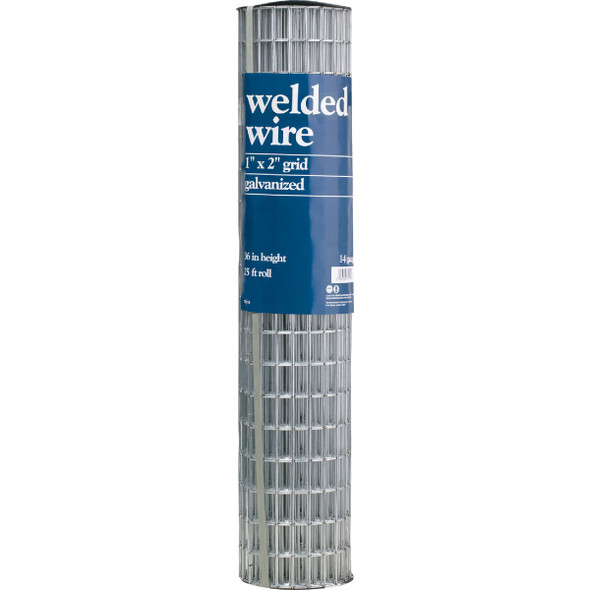 Do it Utility 36 In. H. x 25 Ft. L. (1x2) Galvanized Welded Wire Fence Do it Utility 36 In. H. x 25 Ft. L. (1x2) Galvanized Welded Wire Fence