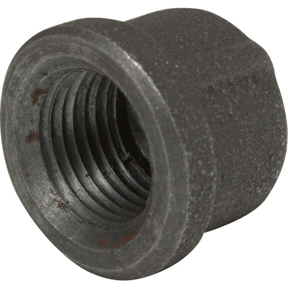 Anvil 1-1/4 In. Malleable Black Iron Cap 8700132353