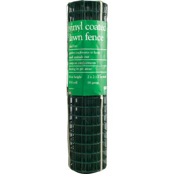 Do it 36 In. x 50 Ft. (2x2-1-2) Vinyl-Coated Galvanized Welded Wire Fence 718423 718423