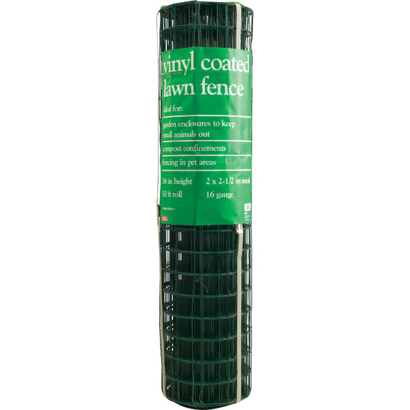 Do it 36 In. x 50 Ft. (2x2-1-2) Vinyl-Coated Galvanized Welded Wire Fence 718423 718423