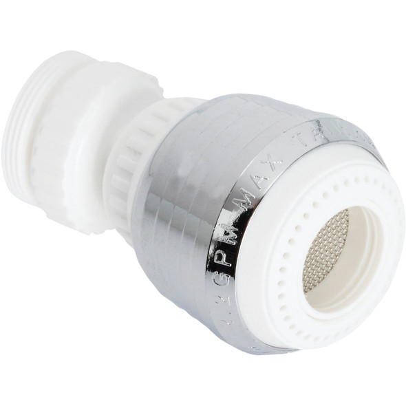 Do it 2.0 GPM Swivel Spray Aerator, White & Chrome 420609