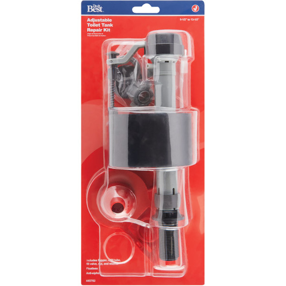 Do it Best 9-1/2 In. to 13-1/2 In. Plastic Ballcock